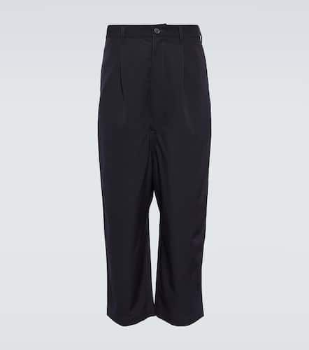 Comme des GarÃ§ons High-rise cropped wool pants - Comme des Garcons Homme - Modalova