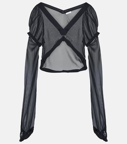 Acne Studios Silk crop top - Acne Studios - Modalova