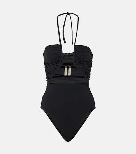 Halterneck cutout swimsuit - Rick Owens - Modalova