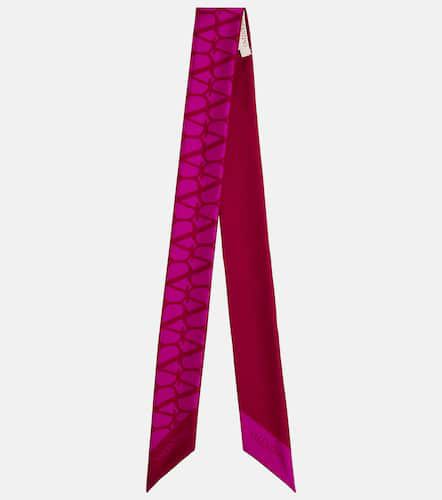 Toile Iconographe silk scarf - Valentino - Modalova