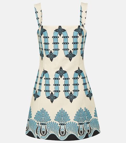 Sophia printed cotton minidress - La DoubleJ - Modalova