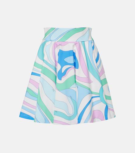 Minifalda Marmo de popelín de algodón - Pucci - Modalova