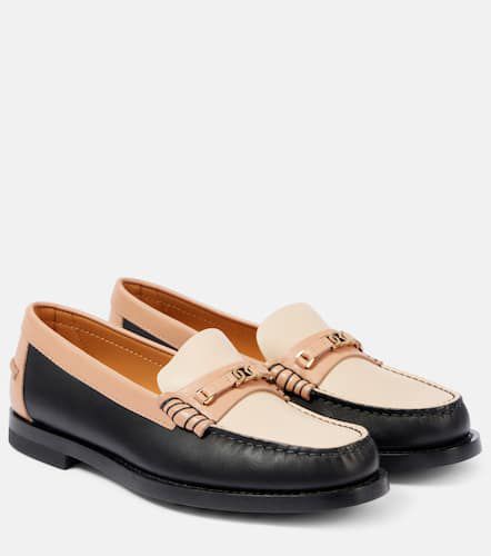 Colorblocked leather penny loafers - Tod's - Modalova