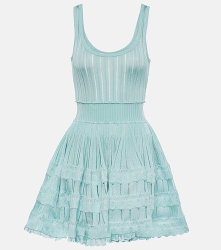 AlaÃ¯a Open-knit minidress - Alaia - Modalova
