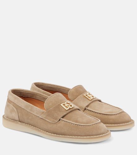 Dolce&Gabbana DG suede loafers - Dolce&Gabbana - Modalova