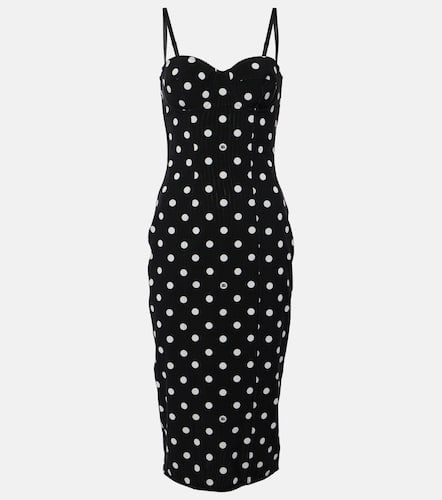 Dolce&Gabbana Polka-dot midi dress - Dolce&Gabbana - Modalova