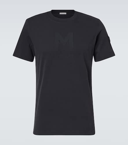 Moncler Logo cotton jersey T-shirt - Moncler - Modalova