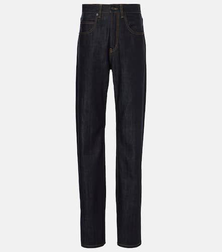 Jeans regular a vita media - Saint Laurent - Modalova