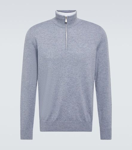 Cashmere half-zip sweater - Brunello Cucinelli - Modalova