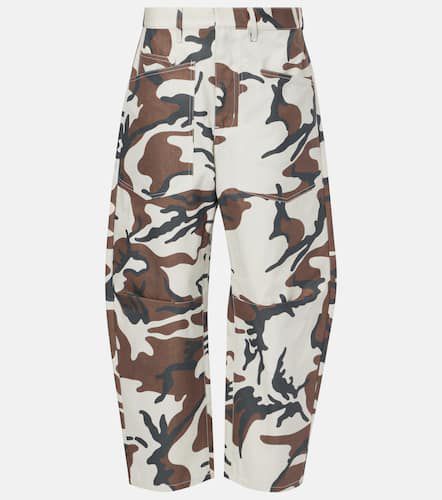 Shon camouflage cotton cargo pants - Nili Lotan - Modalova