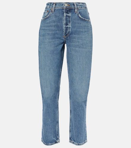 Riley high-rise cropped straight jeans - Agolde - Modalova