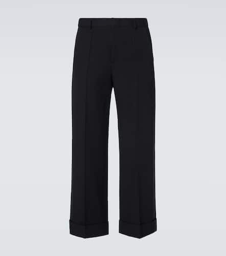 Valentino Virgin wool tuxedo pants - Valentino - Modalova