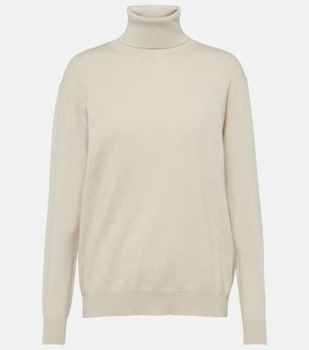 Ribbed-knit cashmere turtleneck top - Brunello Cucinelli - Modalova