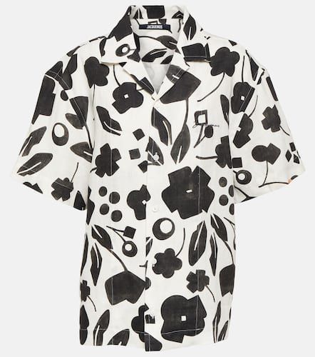 La Chemise Jean printed linen shirt - Jacquemus - Modalova