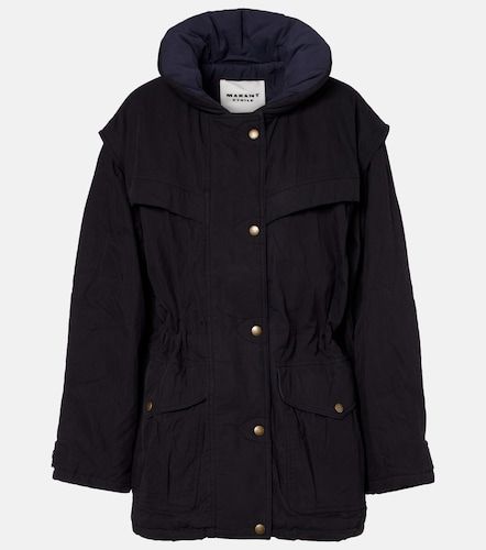 Damone hooded cotton-blend jacket - Marant Etoile - Modalova