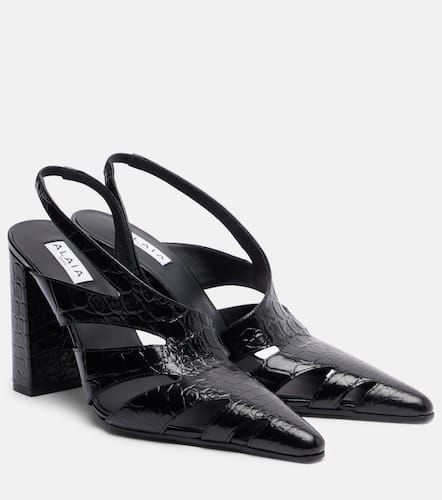 Alaïa Escarpins slingback Cut Out en cuir - Alaia - Modalova