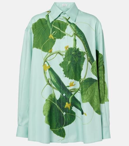 Loewe Cotton and silk shirt - Loewe - Modalova