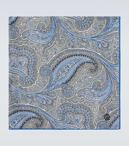 Pañuelo de bolsillo en seda con paisley - Dunhill - Modalova