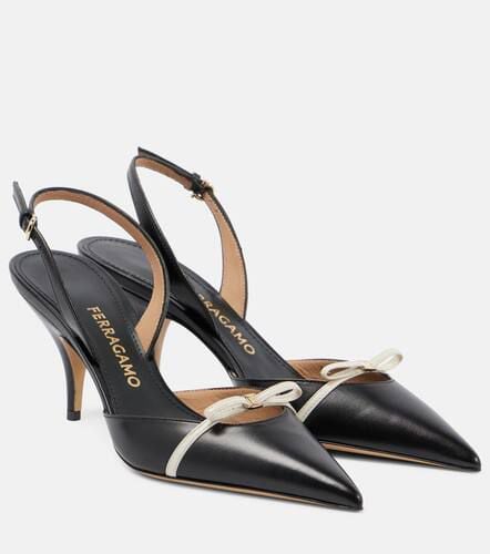 Pumps slingback Gylla 70 in pelle - Ferragamo - Modalova