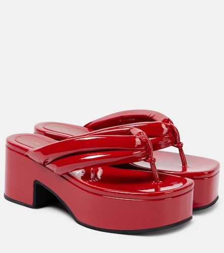 Sandalias 60 de charol - Dries Van Noten - Modalova
