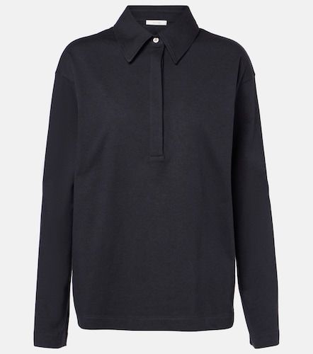 Polo Roddie in jersey di cotone e seta - The Row - Modalova