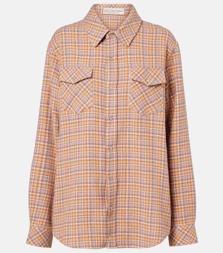 Camisa Midnight Rose de cachemir a cuadros - God's True Cashmere - Modalova