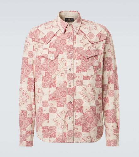 RRL Camicia in cotone con stampa - RRL - Modalova