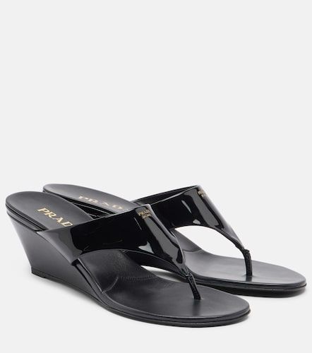 Prada Sandalias de charol - Prada - Modalova