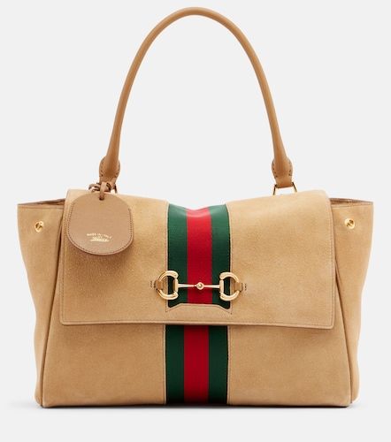 Paparazzo Medium suede top-handle bag - Gucci - Modalova