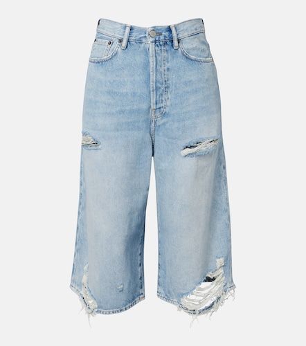 Distressed Bermuda-Shorts aus Denim - Acne Studios - Modalova