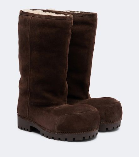 Alaska suede mid-calf boots - Balenciaga - Modalova