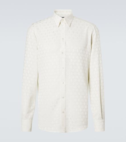 Dolce&Gabbana Camicia DG in seta - Dolce&Gabbana - Modalova