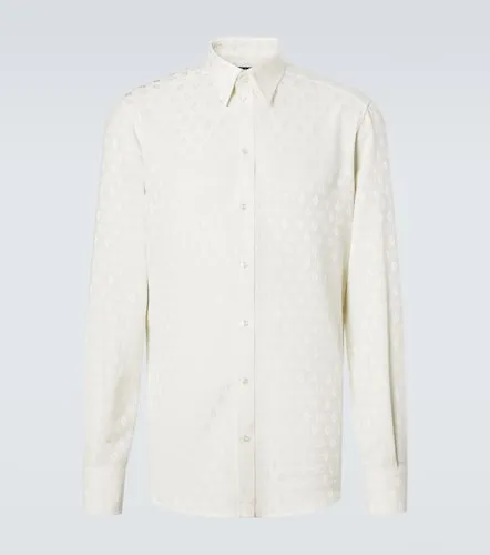 Dolce&Gabbana Hemd DG aus Seide - Dolce&Gabbana - Modalova