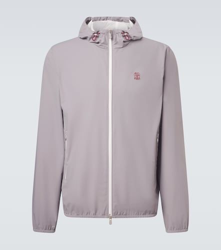 Brunello Cucinelli Giacca con logo - Brunello Cucinelli - Modalova