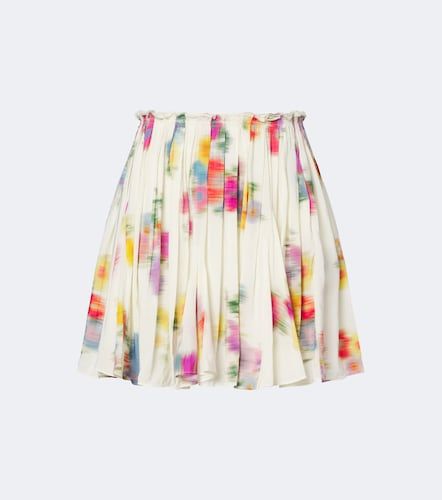 Minifalda Livy estampada plisada - Marant Etoile - Modalova