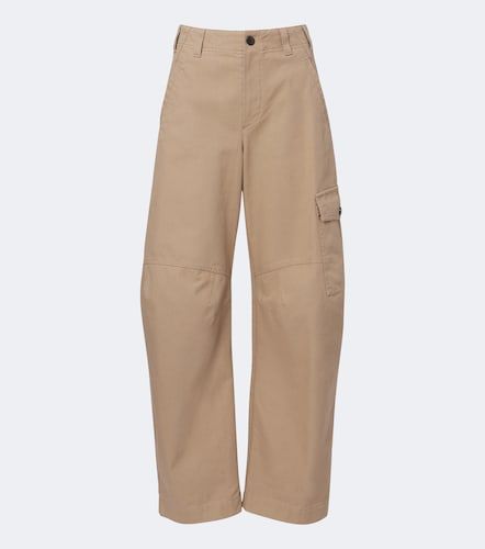 Pantaloni barrel in canvas di cotone - Brunello Cucinelli - Modalova