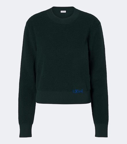 Loewe Pullover in lana con logo - Loewe - Modalova