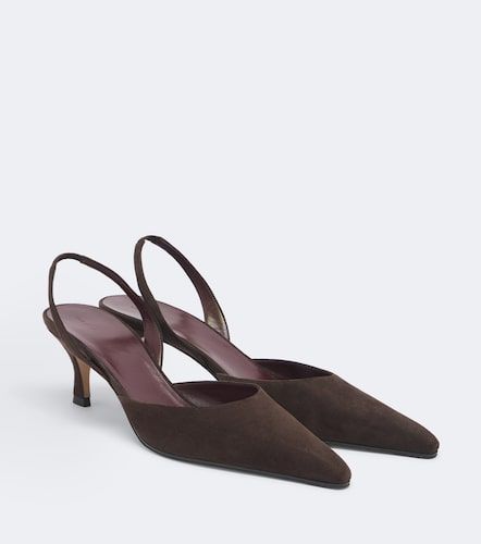 Slingback-Pumps Inez aus Veloursleder - The Row - Modalova