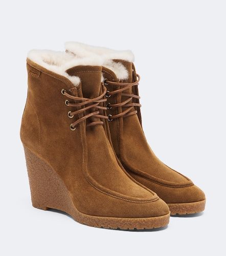 Botines con cuña Cylia de ante - Isabel Marant - Modalova