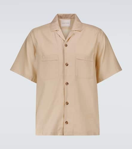 Cotton-blend bowling shirt - King & Tuckfield - Modalova