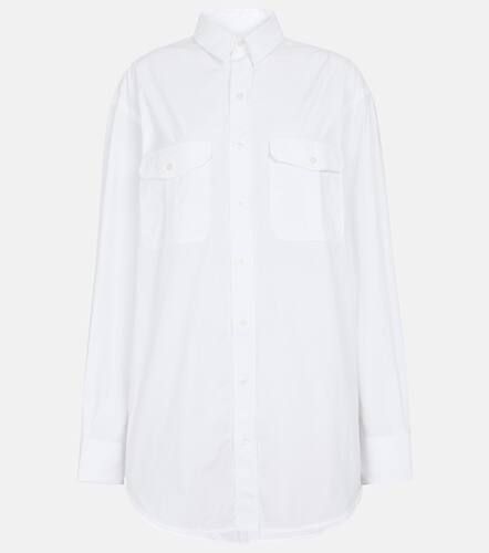 Cotton poplin shirt dress - Wardrobe.NYC - Modalova