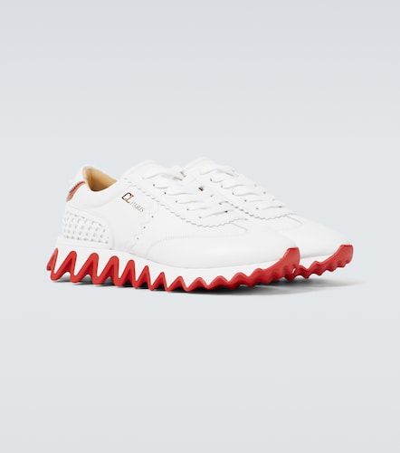 Loubishark leather sneakers - Christian Louboutin - Modalova