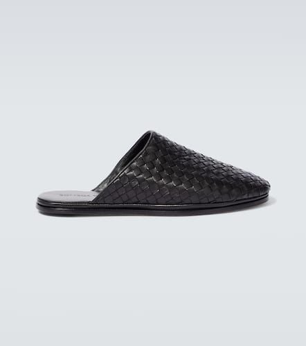 Intrecciato leather slippers - Bottega Veneta - Modalova