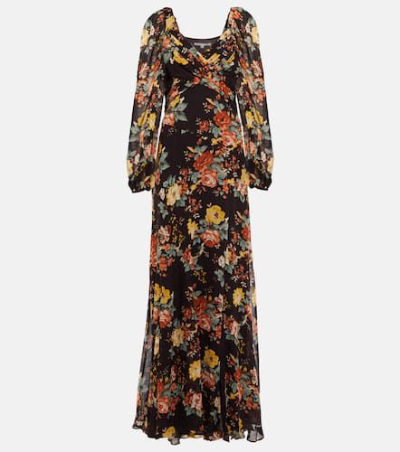 Avani floral printed silk maxi dress - Veronica Beard - Modalova