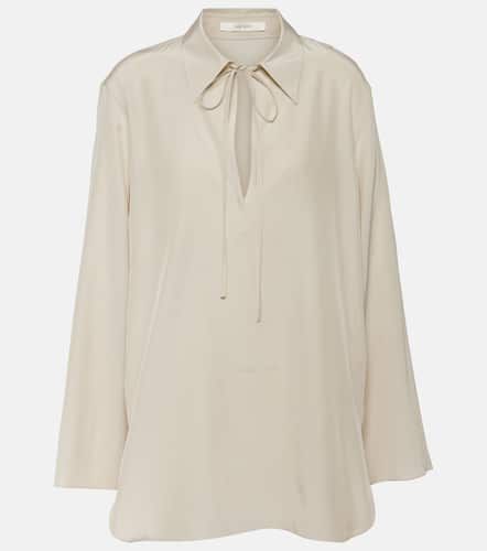 The Row Malon silk blouse - The Row - Modalova