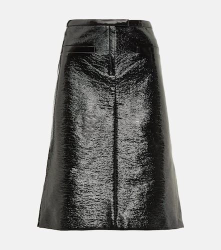 CourrÃ¨ges Vinyl midi skirt - Courreges - Modalova