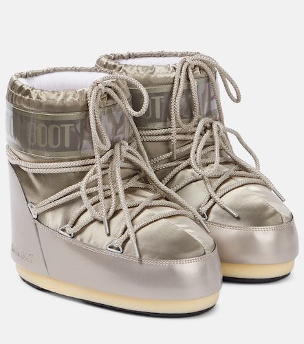 Botas de nieve Icon Low Glance de satén - Moon Boot - Modalova