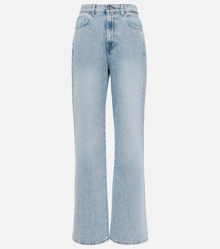 High-rise straight-leg jeans - 7 For All Mankind - Modalova