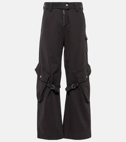 Mid-rise cotton canvas cargo pants - Acne Studios - Modalova