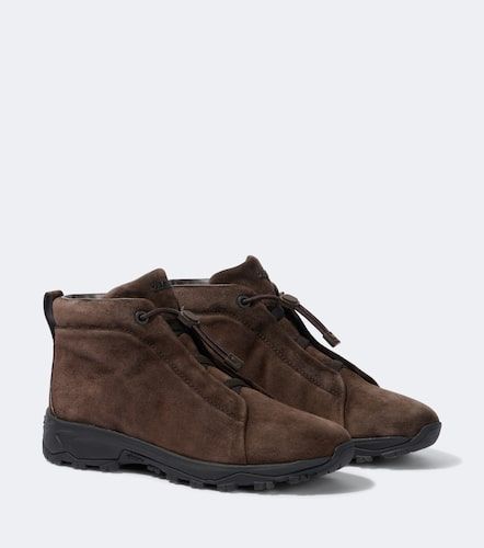 Sneakers alte Triple Stitch in suede - Zegna - Modalova